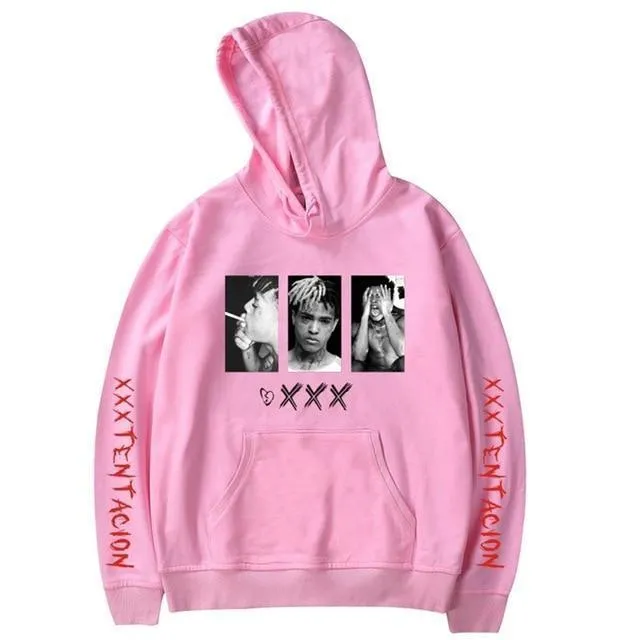 2019 Hot Sale Hip Hop Hoodies Sweatshirts Raper XXXTentacion