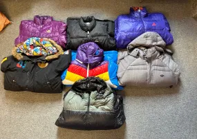 Adidas puffer jackets-12 pieces