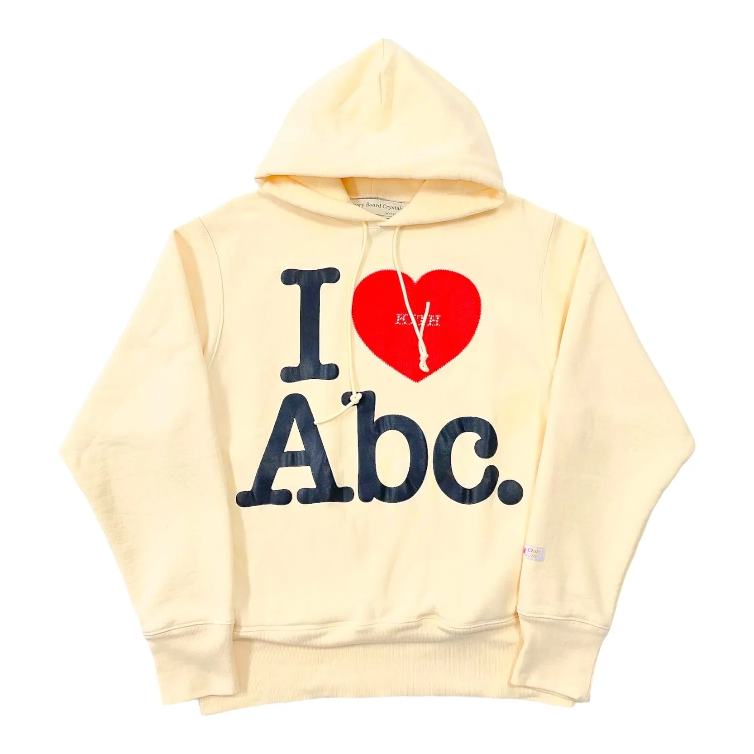 Advisory Board Crystals Kith I <3 Abc Swarovski Hooded Sweatshirt Quartz Natural Pre-Owned