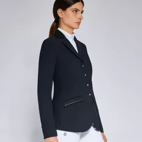 Cavalleria Toscana Lightweight Jersey Zip Show Jacket - Navy