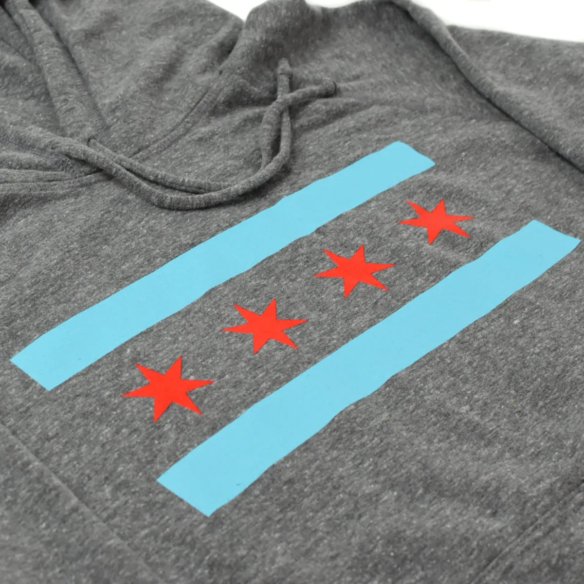 Chicago Flag Unisex Hooded Sweatshirt