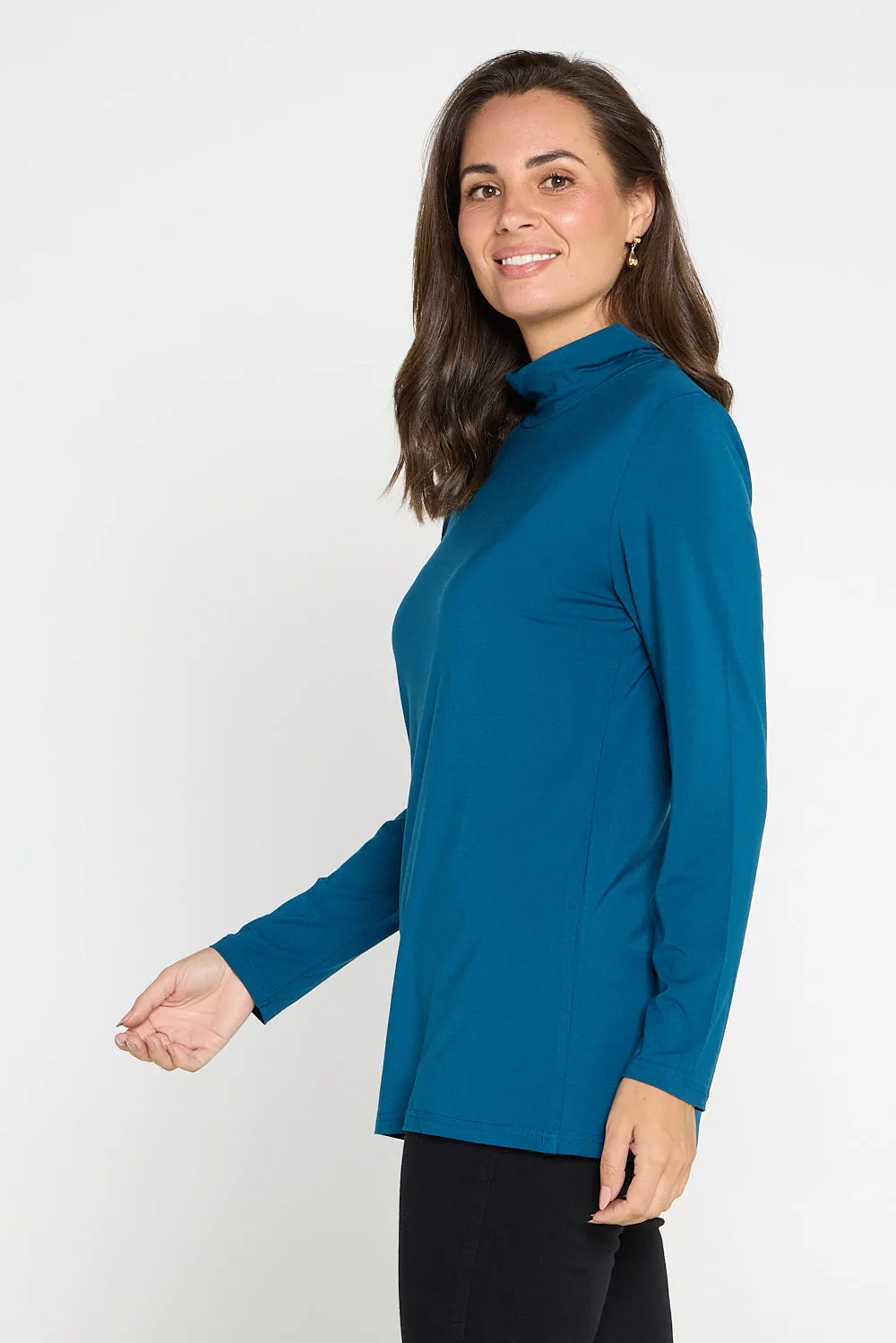 Deb Bamboo Skivvy - Teal