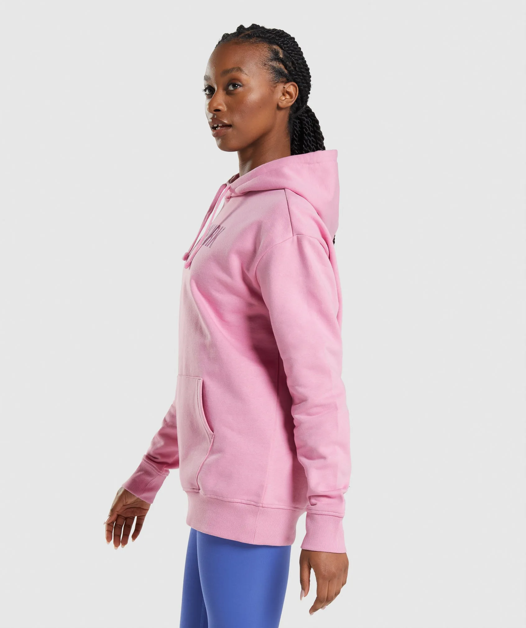 Gymshark Apollo Oversized Hoodie - Sorbet Pink