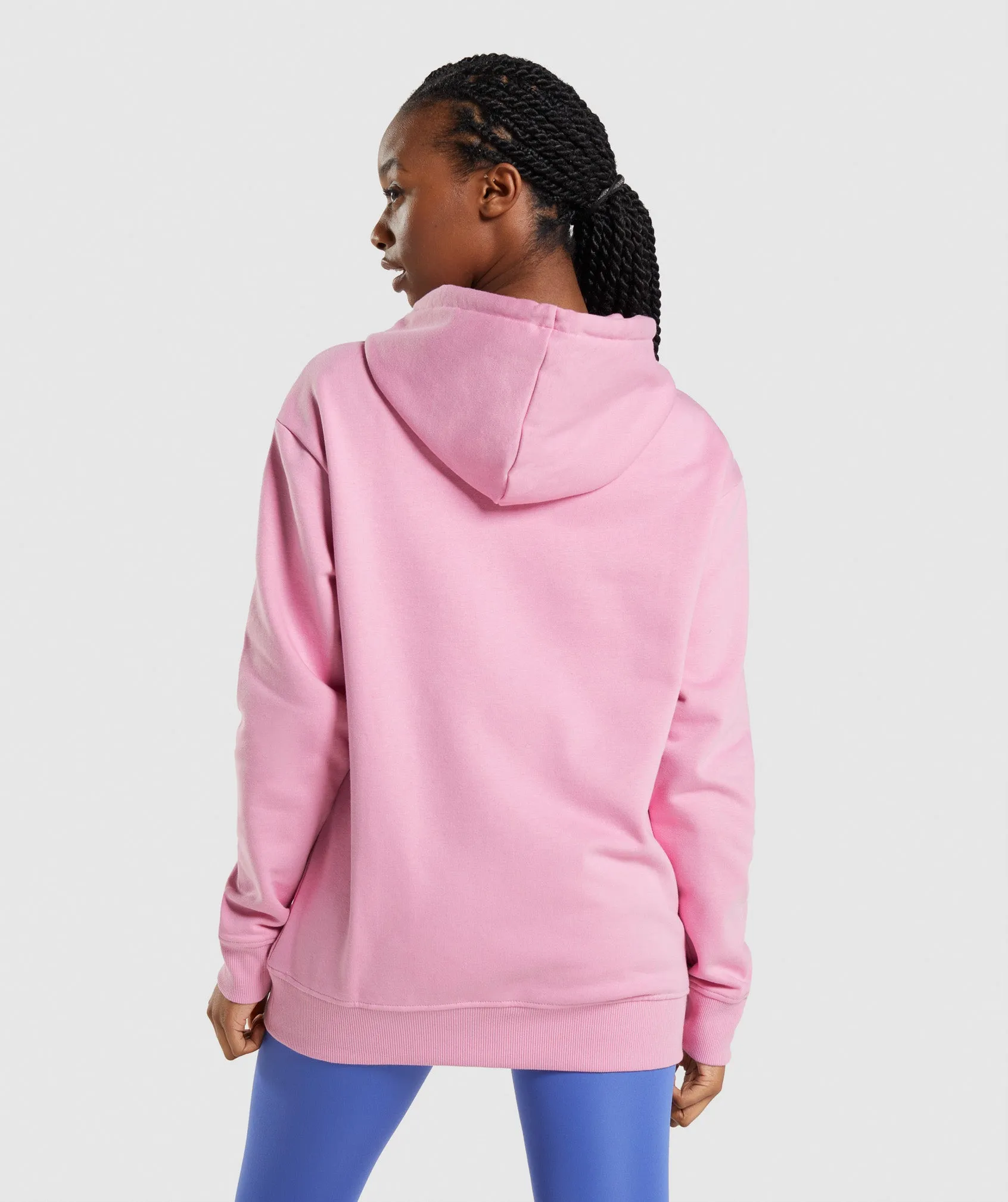 Gymshark Apollo Oversized Hoodie - Sorbet Pink