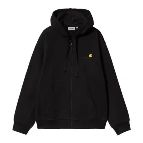 HOODED AMERICAN SCRIPT JACKET / CARHARTT WIP / BLACK