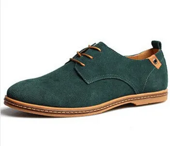 Mens Causal Suede Lace Up Shoes