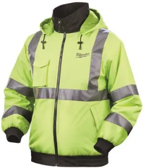 Milwaukee M12 Cordless High Visibility Heated Jacket With One Battery 2X-Large