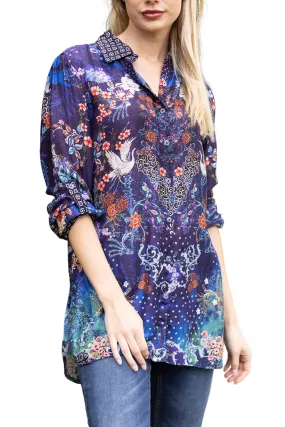 MOONFLOWER SHIRT - SLK-J55-MFW