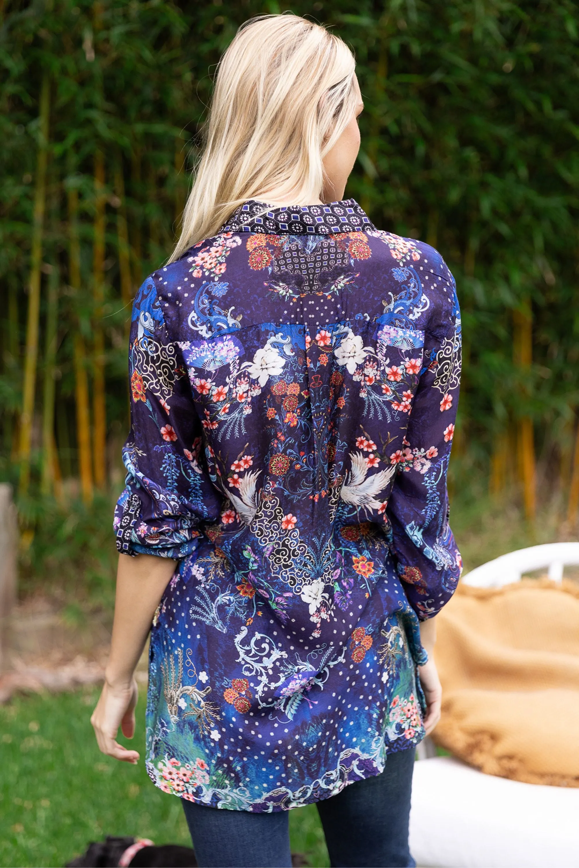 MOONFLOWER SHIRT - SLK-J55-MFW