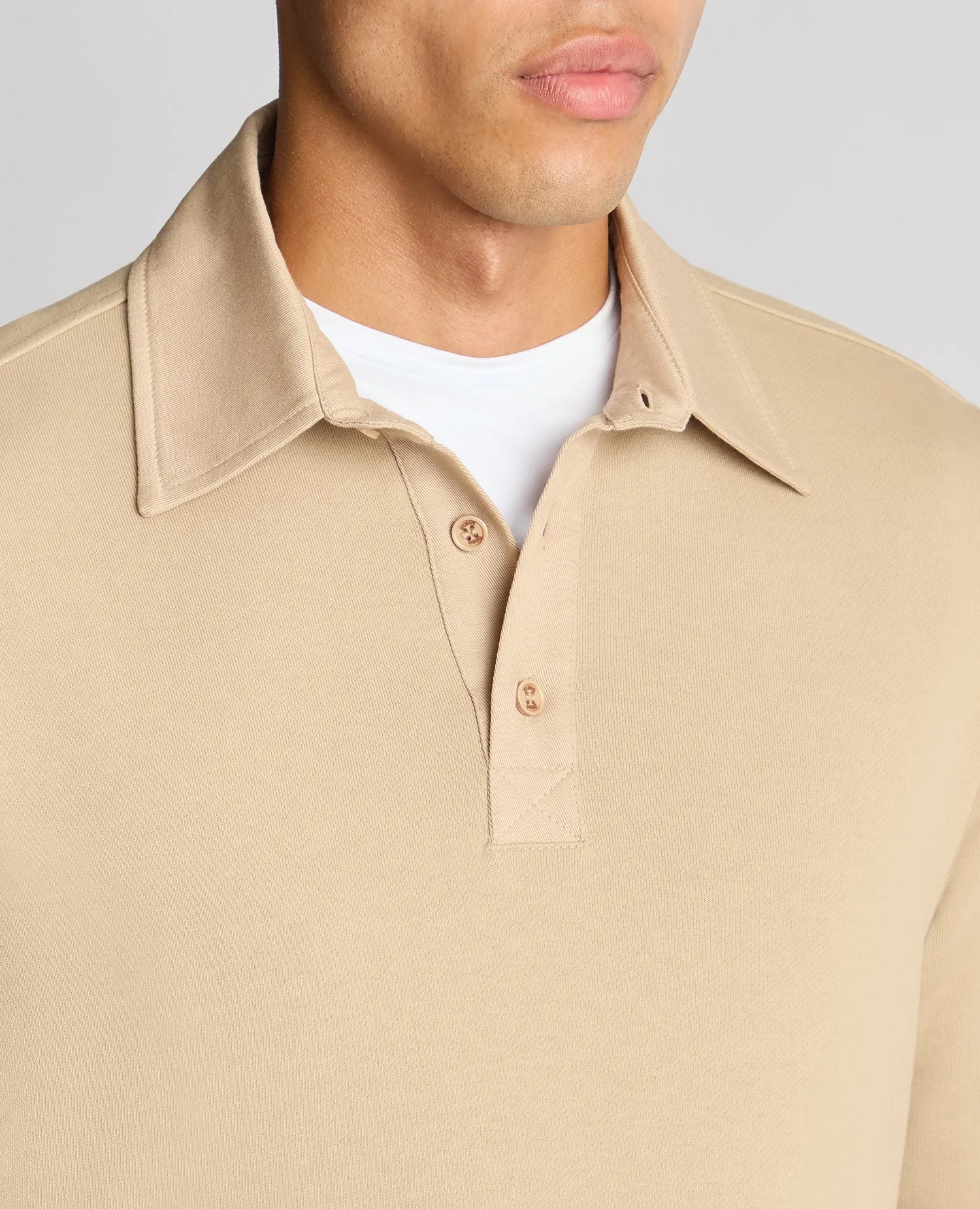 Regular Fit Organic Cotton-Stretch Jersey Polo