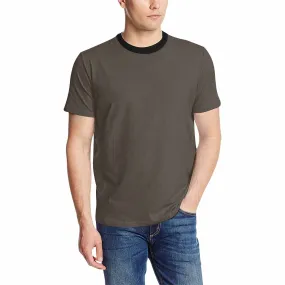 Uniquely You Mens T-Shirt /  Dark Taupe Brown     - Short Sleeve Casual Shirt