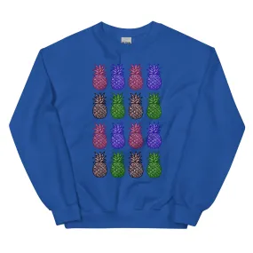 Vibrant Pineapples Unisex Sweatshirt